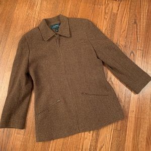 ⚡️LAUREN Ralph Lauren Wool Patterned Jacket